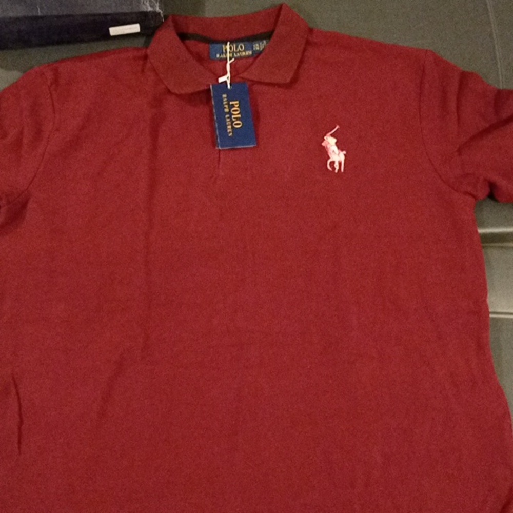 Brand new men's R.L Polo Big Pink pony  collection